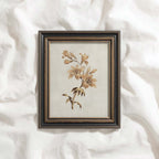 Muted Orange Tiger Lily Wall Art Print (Digital Download)