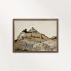 Rocky Mountains Printable Wall Art | Boho Neutral Mountain Landscape Print