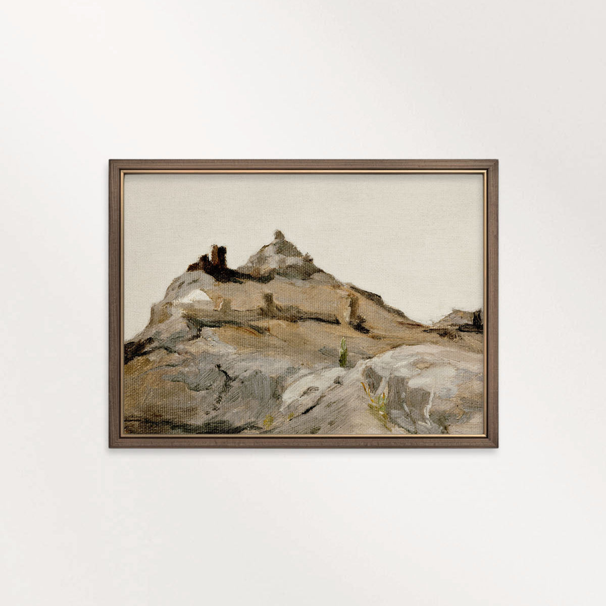 Rocky Mountains Printable Wall Art | Boho Neutral Mountain Landscape Print