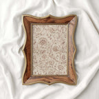 Neutral Boho Floral Tapestry Printable Wall Art – Taupe Vintage Cottagecore Decor