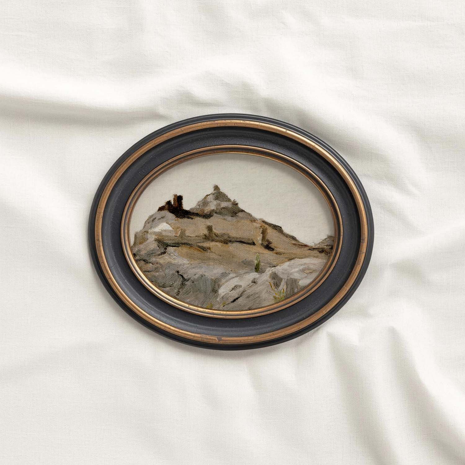 Rocky Mountains Printable Wall Art | Boho Neutral Mountain Landscape Print