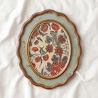Vintage Red Herbarium Floral Printable Wall Art (Digital Download)