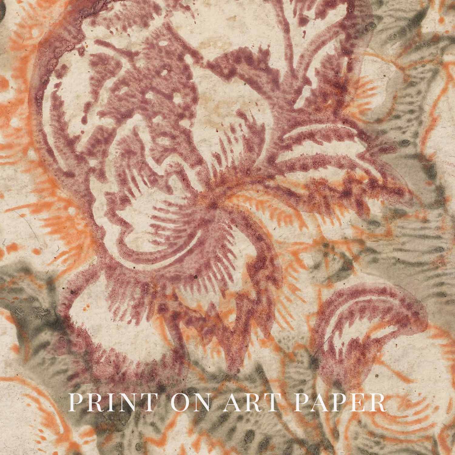 Rustic Cottagecore Wildflower Printable Wall Art – Vintage Autumn Botanical Print (Digital Download)