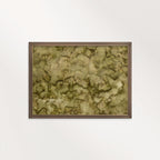 Vintage Mossy Green Textured Landscape Printable Wall Art
