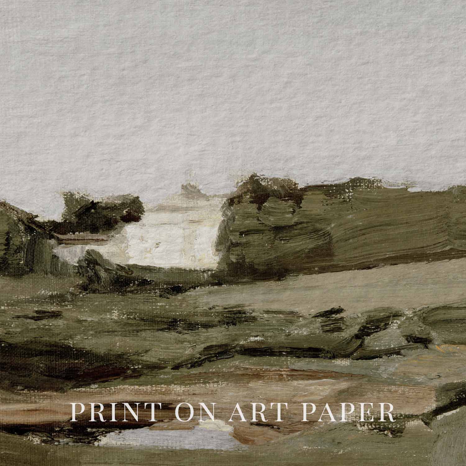 Rustic Minimal Countryside Printable Wall Art