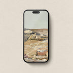 Spanish Landscape Wallpaper Bundle — Soft Pastel Mediterranean Aesthetic for iPhone, iPad & Desktop