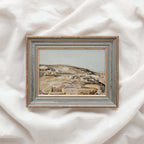 Calm Spanish Landscape Wall Art Printable — Soft Pastel Minimal Nature Print