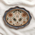 Antique Mediterranean Floral Tapestry Wall Art Printable – Spanish Textile Print (Digital Download)