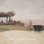 Muted Pastel Landscape Printable Wall Art