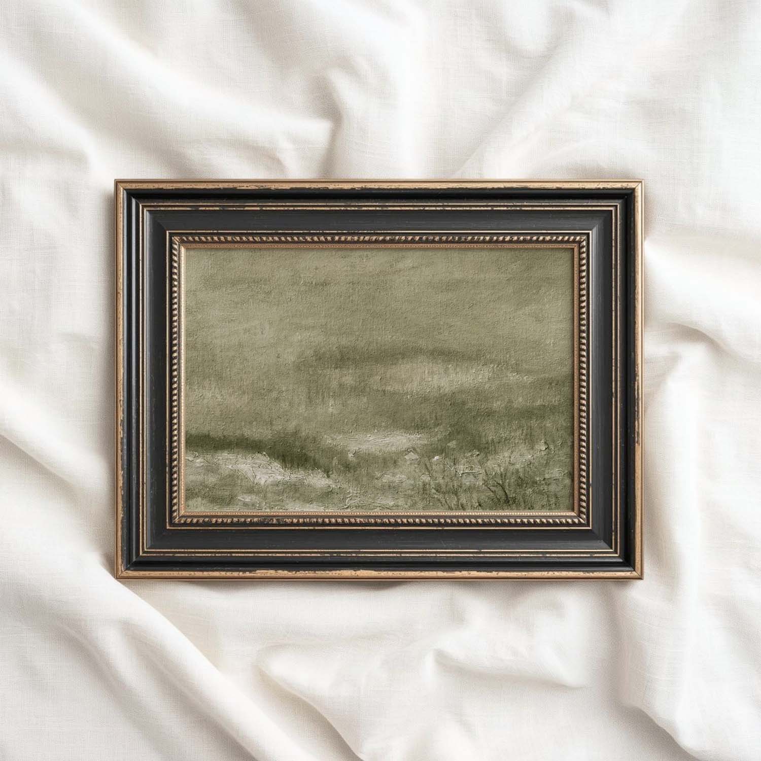 Tonal Sage Green Textured Abstract Printable Wall Art | Modern Minimalist Decor