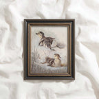 Ducklings Nursery Wall Art Printable (Digital Download) — Rustic Farmhouse Vertical Animal Decor