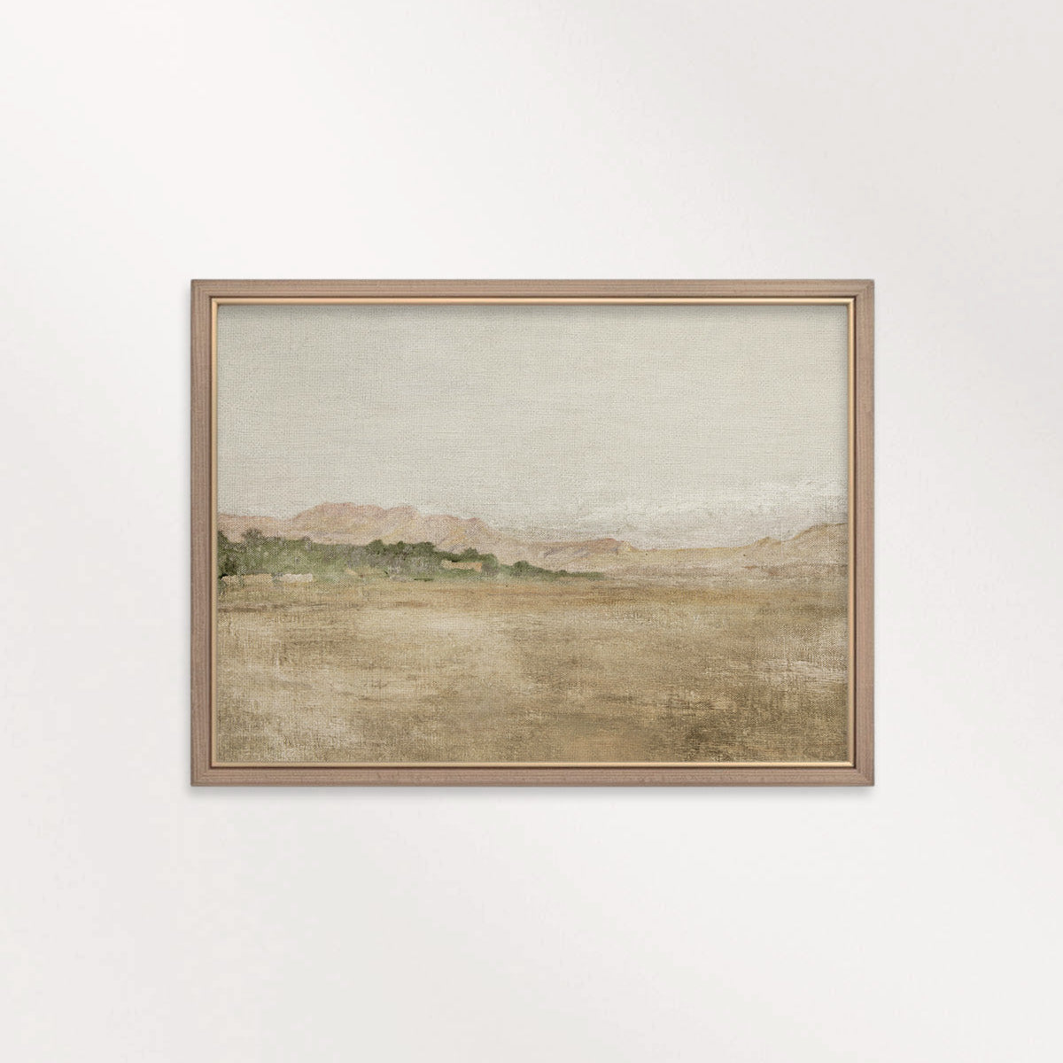 Muted Spanish Landscape Wall Art Printable — Minimal Antique Mediterranean Neutral Print