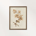 Muted Orange Tiger Lily Wall Art Print (Digital Download)