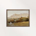 Earth Tone Desert Landscape Printable Wall Art | Warm Neutral Desert Print