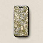Wildflower Meadow Wallpaper Bundle – Olive Green Cottagecore 4-Device Set (iPhone, iPad, MacBook & Desktop)